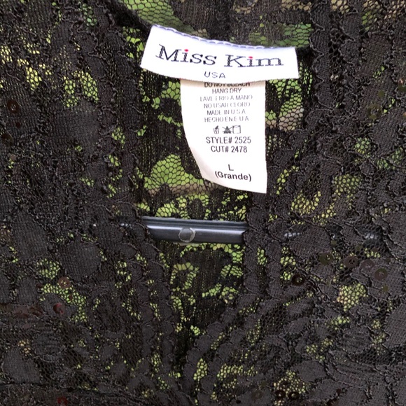 Long sleeve sequin mid dress - Picture 4 of 7